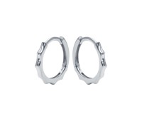 Silver Hoop Earring HO-2415